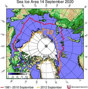2020 Arctic Sea Ice Minimum