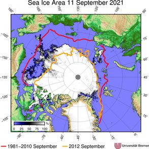 2021 Arctic Sea Ice Minimum