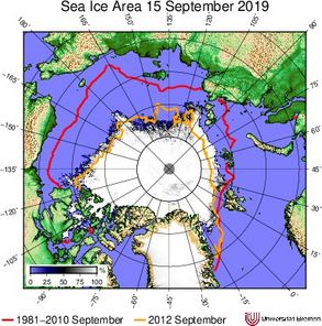 2019 Arctic Sea Ice Minimum.