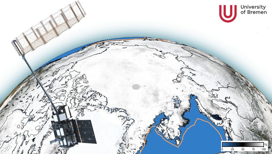 CIMR satellite and Arctic sea ice maximum 2024